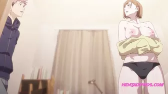 Big Boob Job made him come early all over her face - UNCENSORED HENTAI