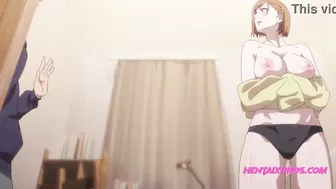 Big Boob Job made him come early all over her face - UNCENSORED HENTAI