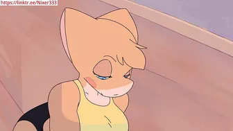 Lesbian Futa Furry hentai animation