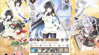 Queen's Blade Limit Break x Senran Kagura New Link Collab Pheonix Conglomerate Ninja Ikaruga