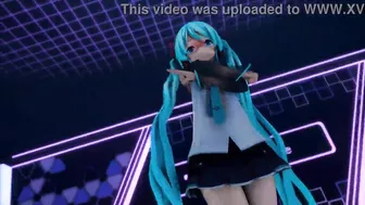 Hatsune Miku MMD Strip Dance