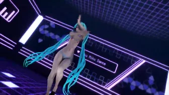 Hatsune Miku MMD Strip Dance