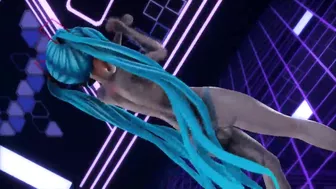 Hatsune Miku MMD Strip Dance