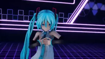 Hatsune Miku MMD Strip Dance