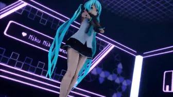 Hatsune Miku MMD Strip Dance