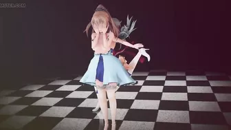 Mmd R-18 Anime Girls Sexy Dancing Clip 348