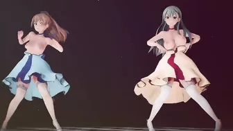 Mmd R-18 Anime Girls Sexy Dancing Clip 348