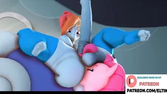 Futa Rainbow Dash Hard Anal Fucking And Getting Creampie | Best Futanari Furry Hentai 4k 60fps