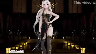 古风动漫 MMD 弱音 纯舞 裸舞（3D成人动漫）