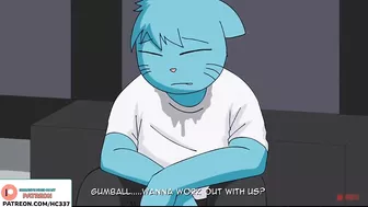 GUMBALL MOM HARD GYM TRANING FUCKED AND CREAMPIED | FURRY HENTAI ANIMATION