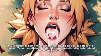 Ninja Challenge Temari making you cum, jerk off for me (HentaiJoi) cumshot, sitting, moaning