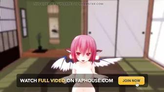 Mystia Lorelei Nude Dance Hentai Touhou Fukkireta Mmd 3D Blue Wings Color Edit Smixix