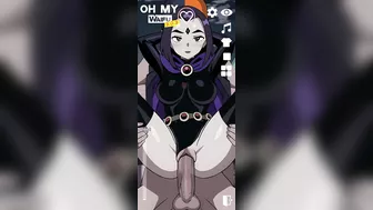 A Sex Simulator with Raven from the Titans - Oh My Waifu