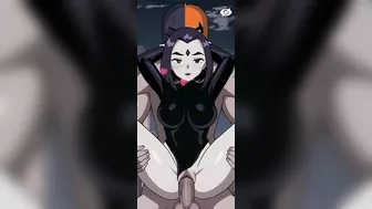 A Sex Simulator with Raven from the Titans - Oh My Waifu