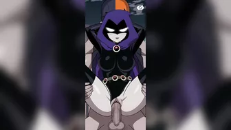 A Sex Simulator with Raven from the Titans - Oh My Waifu