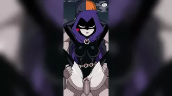 A Sex Simulator with Raven from the Titans - Oh My Waifu