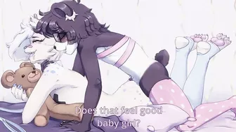 “DOES THAT FEEL GOOD BABYGIRL?” HOT ROUGH FURRY SEX ANIMATION???????? (@berryguild @stitchiot)