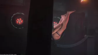 Lara Croft in the Orgasm Machine