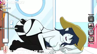 Marceline The Vampire Double Dildo Machine Squirting Orgasm - Hole House