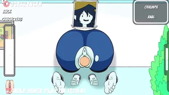 Marceline The Vampire Big Ass Stuck In Glory Hole Dripping Creampie - Hole House