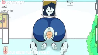 Marceline The Vampire Big Ass Stuck In Glory Hole Dripping Creampie - Hole House