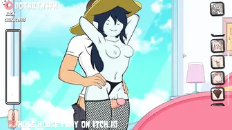 Marceline The Vampire Thighjob Cumshot Thick Thighs Moaning Orgasm - Hole House