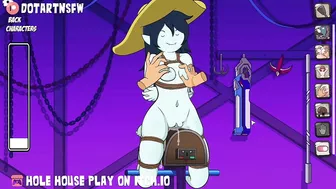 Marceline The Vampire Rope Bondage Spanking - Hole House