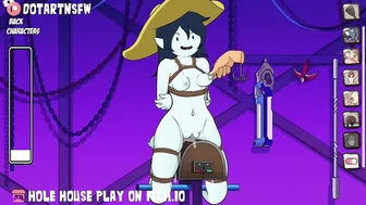 Marceline The Vampire Rope Bondage Spanking - Hole House