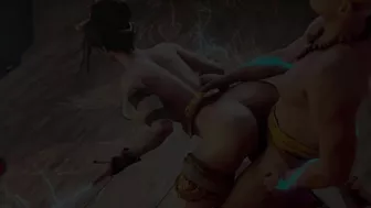 Busty 3D Azula Blowjob and Fuck