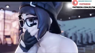 Futanari Mei Hard Gym Dick Riding And Enjoy Big Creampie - Futa Overwatch Hentai 4k 60fps