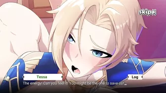 Waifu Shop Game - Tessa Scene