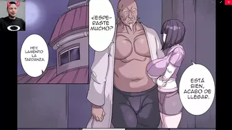 Hinata wants to give the Raikage's huge cock a good blowjob