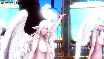 [MMD]ILLIT - Magnetic (Lulusa/Gwen/Soraka/Xayah/Ahri) [Strip ver.] League of Legends