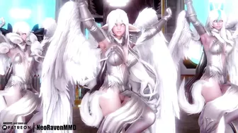 [MMD]ILLIT - Magnetic (Lulusa/Gwen/Soraka/Xayah/Ahri) [Strip ver.] League of Legends