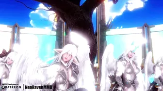 [MMD]ILLIT - Magnetic (Lulusa/Gwen/Soraka/Xayah/Ahri) [Strip ver.] League of Legends