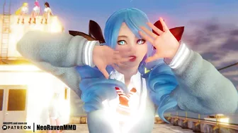 [MMD](G)I-DLE - Tomboy (Gwen/Lulusa/Soraka/Xayah/Ahri) [StripSwap ver.] League of Legends