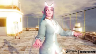 [MMD](G)I-DLE - Tomboy (Gwen/Lulusa/Soraka/Xayah/Ahri) [StripSwap ver.] League of Legends