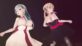 Mmd R-18 Anime Girls Sexy Dancing Clip 358