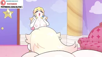 Rosalina Uses Her Magic Wand To Entertain Girls With Blowjob And Anal - Best Futa Hentai Story 4k