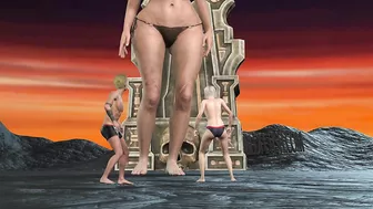 The Halloween Giantess Witch's Part 2 trampling session