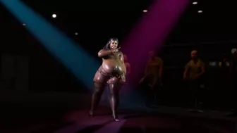 Huge Boobs Ebony Lady Dance 4K 60FPS