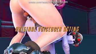 Overwatch futa hentai game parody