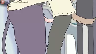 Kitty and Puppy 2 (Furry Hentai Animation)