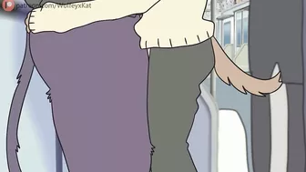 Kitty and Puppy 2 (Furry Hentai Animation)