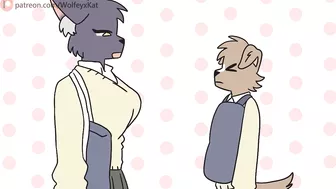 Kitty and Puppy 2 (Furry Hentai Animation)