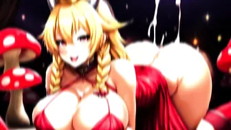 Hentai KI generated Anime Peach Super Mario! show Blowjob