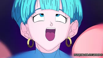 Cheating Wife Bulma's Gets A Birthday Gangbang