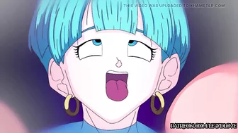 Cheating Wife Bulma's Gets A Birthday Gangbang