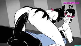 Mime & Dash Threesome Animation Hardsex * Blowjob * // HENTAI 2D