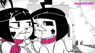 Mime & Dash Threesome Animation Hardsex * Blowjob * // HENTAI 2D